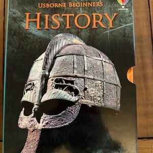 Usborne Beginners History Book - Black and Gray